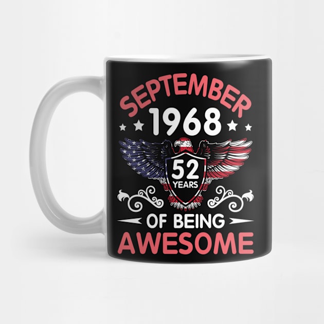 USA Eagle Was Born September 1968 Birthday 52 Years Of Being Awesome by Cowan79